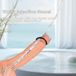 Estim Sound Flexible Urethral Penis Plug Hollow Urethral Sounds With Penis Ring, Bdsm Toys Male Stimulate Male Masturbatuon Rod Silicone Tube Sex Toys Extreme Urethral Sex Toy For Men Gay