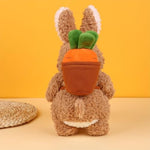 -Rabbit Plush Toys, Cute Rabbit Plush Toys, Rabbits Carrying Radishes, Gifts For Children, Easter Rabbit Gifts (8-Inch)