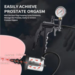 Anal Plug Vacuum Pump Enlarger Butt Plug Rose Bud Twist Drill Valve Suction, Prostate Massager Sex Toys Stimulation With Silicone Plug For Anal Training Sm Men Women Adult Couples