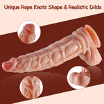 13.6 Inch Realistic Girth Huge Thick Dildo, Real Skin Dual Density Silicone Monster Penis With Strong Suction Cup For Hands-Free Play, G-Spot Dildo Anal Sex Toys For Men Women