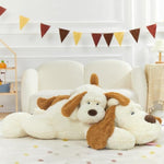 Giant Stuffed Puppy Dog Big Plush Extra Large Stuffed Animals Soft Plush Dog Pillow For Girls Kids 31 Inch