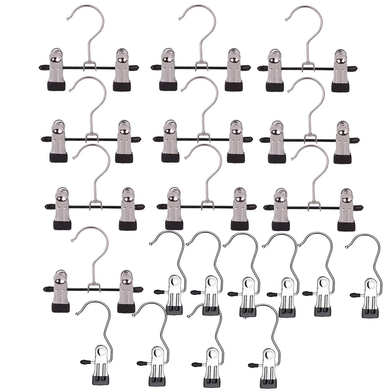 20 Pack Boot Hangers Closet Hanging Clips Laundry Hooks For Hats, Pants, Towel,
