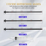 Urethral Sounds Set Silicone Plug Urethra (With Syringe), Urethral Dilator Urethral Masturbator Male Sex Toys