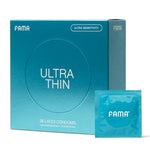 Ultra Thin&Dotted Pleasure Condoms, For Ultra Sensitivity, Natural Latex, Lubricated Condoms - 72 Count