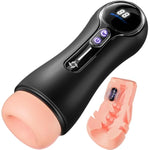 Male Masturbator Penis Pump, Sex Toys For Men With 4 Suction & 9 Vibration Modes, Hands-Free Male Sex Toy With Led Display, Adult Toys, Mens Sex Toys, Pumps & Enlargers For Men'S Pleasure