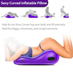 Sex Pillow With Sexy Curve - Inflatable Velvety, Sex Toys Sex Sofa For Position Support, Couples Sex Toys Bdsm Furniture With Handle, Sex Furniture For Bedroom, Sex Chair Cushion Adult Toys
