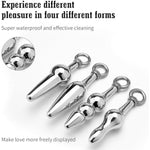 Stainless Steel Anal Plug Butt Plug Anal Trainer With Ergonomic Design |Waterproof, Beginner-Friendly Adult Toy For Enhanced Comfort