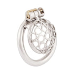 Small Short Chastity Device Male Ergonomic Design Stainless Steel Cock Cage Adult Game Sex Toy S1040 40Mm