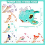 Baby Toys 6-12 Months,Stuffed Ocean Animals Montessori Toys For Babies Sensory Toys For Toddlers 1-2