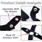Three Way Anti-Off Male Chastity Cage Auxiliary Belt Wit Cock Ring, Chastity Device Sexy Underwear Penis Cage Strap Elastic Band Bondage Belts Sex Toys For Gay Sissy Men Couples (Black)
