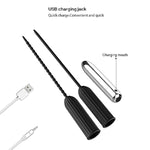 Vibrator Urethral Catheter Urethral Sounds Metal Hollow Penis Plug Dilator Masturbation Urethral Plug Exercise Expanding Massage Props Rod Stimulation For Men(A-Short)