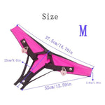 Male Chastity Belt Chasity Underwear With Locking Cockring Men'S Cock Cage Sissy Sex Toys Penis Training Bondage (Black-M)