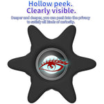 Hollow Anal Plug Set With Matched Stopper Anal Plug Thread Butt Plug Sex Toys Ass Tunnel Silicone Flower Hollow Anal Plug S/M/L Trainer Anal Plug Stretcher Kits Adult Sex Toy