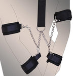 Bdsm Sex Toy Set Sex Bondage Set Sex Restraints Kit Sex Toys With 4 Handcuffs Mouth Gag For Couples Adults Bed Restraints Fetish Erotic Slave Role Play