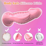 Strap On Dildo Wearable Kit - Sex Harness With 2 Removeable Dildo Realistic Penis For Female Masturbation Sm Adult Sex Toys For Women Couples Lesbian - Pink