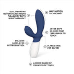 Loki Wave 2 - Vibrating Prostate Massager, Waterproof Anal Toy, Blue