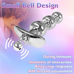 Anal Plug Sex Toy Waterproof For Men Anal Beads Butt Plug Expander G-Spot Dildo Stainless Steel Graduated Design Anal Women And Couples Prostate Massager Thrusting Toys