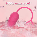 Wireless Vibrating Massager Sex Toys, G-Spot Corn Shaped Vibrating Egg Stimulator, Multi-Mode, Body-Safe Material, For Adult Women (Mei-H)