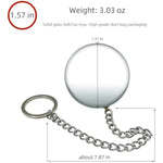 Glass Sex Toy For Women Anal Pussy Dildo Plug Butt Beads Sextoy Bdsm Expander With Metal Safety Sturdy Durable Chain