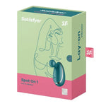 Spot On 1 Vibrator Sex Toy | Adult Toys For Women | Lay-On Vibrator With Magnetic Charging Port | Vibrating Sexual Pleasure Device | Stimulation Vibrators (Petrol)