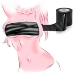 Bdsm Bondage Restraints Tape Set Sm Sticky Tape Adhesive Tape For Bdsm Games Non-Adhesive Static Adsorption Tape Pull-Up Binding Tapes For Couples 2 Pcs (Red 50Mm*10M, Black 50Mm*10M)