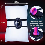Suction Cup Strap Stand Dildo Mount Holder Strap On Pillow Cushion With 7" 8" 10" Silicone Dildos Set, Sex Swing Chair Saddle Fantasy Big Long Anal Dildo Platform Base Adult Sex Toy For Women Men