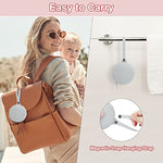 Menstrual Cups Case Storage Bag Travel Period Cup Carrying Pouch Washable Leak-proof Silicone Bag for Menstrual Cup, Tampons, Keys and Other Small Items (Grey)