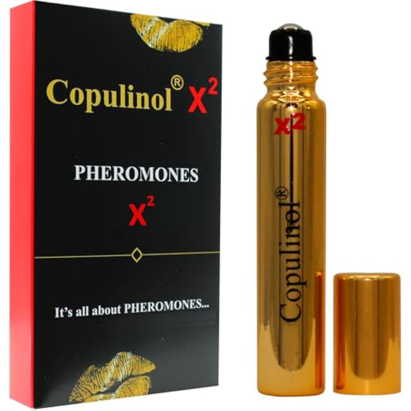 Pherolec Global Copulinol X2 100% Pheromone For Women Strength Perfumes For Women Cologne Essential Oil Long-Lasting Infused Scent Travel For Her Fragrances 0.27 Fl. Oz Roll On