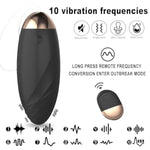 G Spot Bullet Vibrator Nipple Clitorals Stimulator, 10 Modes Portable Waterproof Mini Vaginal Anal Butt Plug Bullet Dildo Massager, Adult Sex Toy For Women And Couples (Black)
