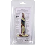 Doc Johnson A-Play - Groovy - Silicone Anal Plug - 4 inch (0.75 inches Wide), Camouflage