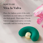 goop Wellness Viva La Vulva Vibrator | Discreet Massager for Clitoral Stimulation | 3 Intensities & 7 Vibrating Patterns | Rechargeable & Water Resistant | Phthalate, Latex, & BPA Free