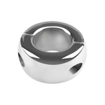 Metal Penis Ring Weight Ring Lock Ring Thick Metal Lock Ring Men'S Exercise Ring Metal Penis Ring Delay Ring For Flirting &Training Thick 1.57 Inch