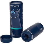 Pow Manual Male Masturbator Adult Sex Toys For Men | Intensity Suction Control Male Stroker | Discreet Pocket Pussy Masturbation Cup | Cleantech Silicone & Waterproof | Gifts For Men | Blue