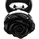 Black Rose Anal Plug- Medium