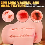5.5Lb Sex Doll Male Masturbator Pocket Pussy Adult Toys For Men, Realistic Male Sex Toys Lifelike Torso Love Doll With Vaginal Anal Channels, 2 In 1 Handheld Stroker Butt Mini Ass For Men Masturbate
