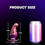 4.53In Buttplug Silicone Anal Plug Prostate Toy, Small Butt Plug Soft Anal Sex Toy Prostate Massager, Wearable Fantasy Toy Monster Dildo Gay Sex Toys Anal Trainer For Beginner Men Women Couple Gay