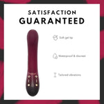 Kurve – Premium G-Spot Vibrator & Wand Massager For Women | Dual-Motors Treble & Bass Tech | 25 Speeds & 5 Patterns, Rechargeable, Waterproof & Quiet | Soft Gel Tip For Stress-Relief