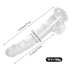 14.5 Inch Huge Realistic Dildo + Hollow Strap-On System