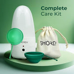 Reusable Menstrual Disc Small and Large with Electric Sterilizer