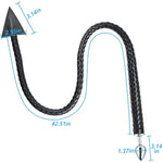 22.8 Inch Anal Beads Butt Plug With 15 Anal Balls Metal Butt Plug With Devil Tail Cosplay Anal Tail Sex Toys