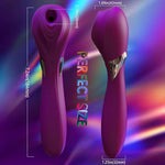 Satisfy Pro 2 | Clitoral Stimulation | Air Pulse Vibrator | Pressure Wave Vibrator | Waterproof (Ipx7) | Rechargeable Battery | Skin-Friendly Silicone, Red Wine
