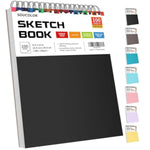 9x12 Kids Art Sketchbook Drawing Pad with 100 Sheets Fine-Textured Matte Paper