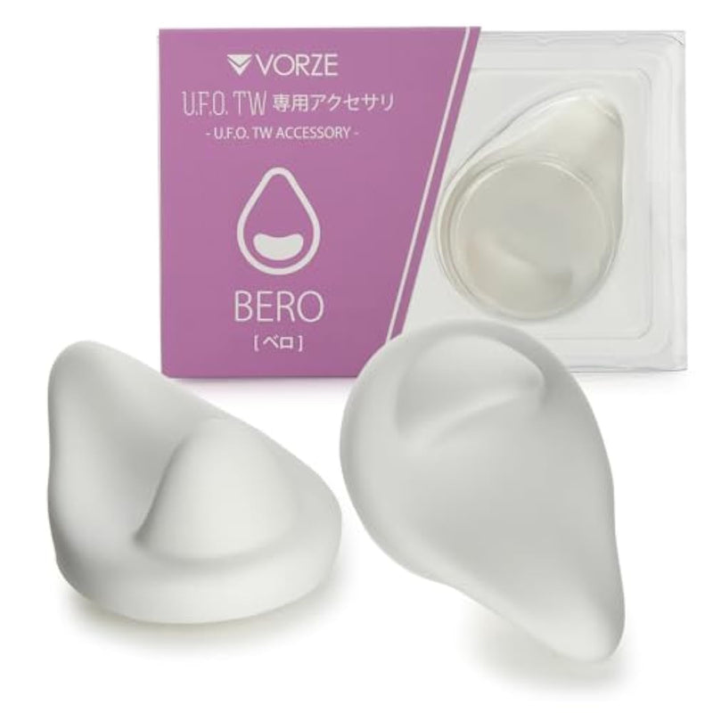 U.F.O. Tw Exclusive Accessory Bero, Silicone Thick Soft Elastic Accessory, Waterproof Nipple Clamps Teaser & Twister For Nipple Orgasm, Tongue-Like Massager, Sex Toys For Women & Men