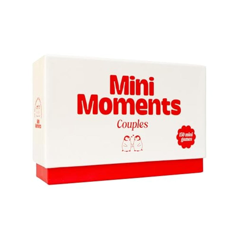 Mini Moments - 150 Couples Games And Couples Activities With Stay At Home Date Night Ideas, Perfect For Game Nights And 2 Players