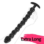 11.81'' Super Long Anal Beads Butt Plugs - Flexible Anal Chain Sex Toys with 10 Knots Anus Balls Prostate Massage Opening Trainer Stretcher Dildo Analplug for Men Gay Women Couples BDSM Games