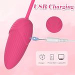 Wireless Vibrating Massager Sex Toys, G-Spot Corn Shaped Vibrating Egg Stimulator, Multi-Mode, Body-Safe Material, For Adult Women (Mei-H)