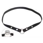 Adjustable Male Chastity Cage Belt With Elastic Cock Rings, Secure Harness Straps & Locking Mechanism For Bdsm, Bondage, Or Fetish Play – Comfortable, Discreet Adult Sex Toy For Men’S Pleasure Control