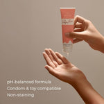 Natural, Personal Lubricant For Men, Women And Couples | Ph Balanced Formula | Made With Natural Ingredients | Water Based, Non-Staining, Non-Sticky And Condom Compatible - 2 Fl Oz
