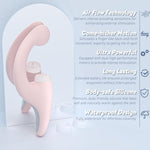 Dual Stimulation Clitoral Sucking & G-Spot Vibrator: 5 Suction Modes ? 5 Vibration Patterns With 2 Interchangeable Licking Tips For Intense Pleasure