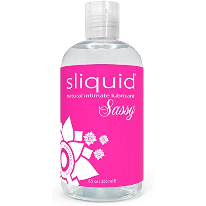 Sassy Water-Based Lube - Thick, Long-Lasting Gel, Natural Lube For Women/Men/Couples, Unscented, 8.5 Fl Oz